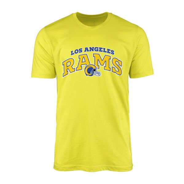 Los Angeles RAMS Arch Tişört M - Sarı
