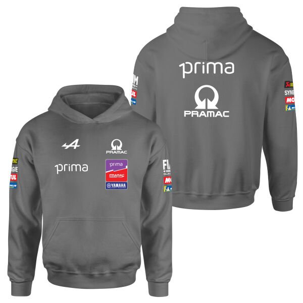 Pramac Racing 2026 Teamline Hoodie M - Füme