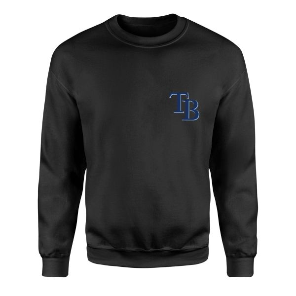 Tampa Bay RAYS Sweatshirt L - Siyah