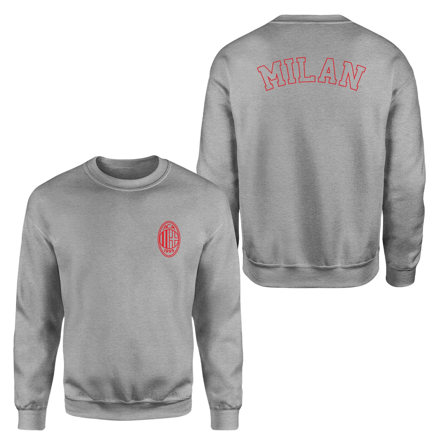 Sempre Milan Sweatshirt M - Gri