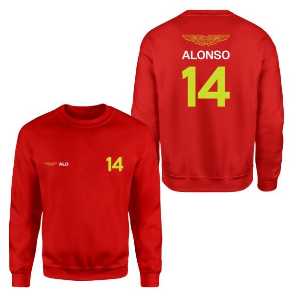 Fernando Alonso 14 Driver Basic Sweatshirt