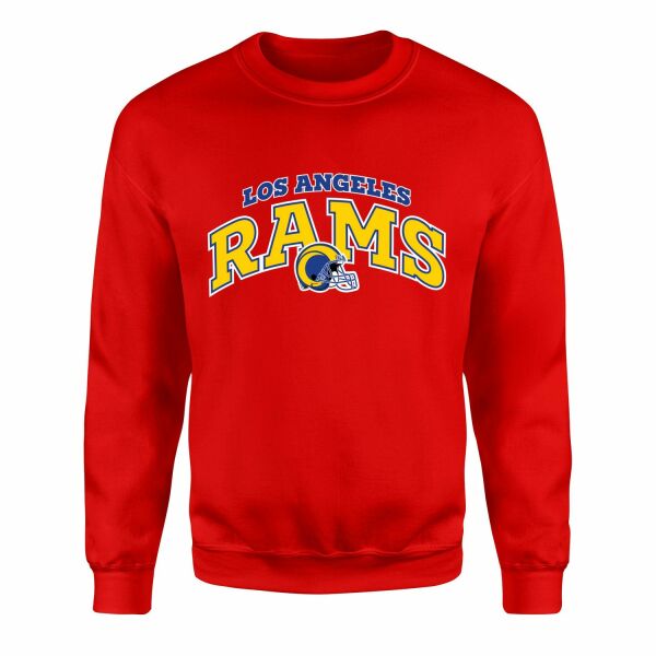 Los Angeles RAMS Arch Sweatshirt XL - Kırmızı