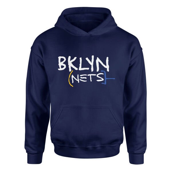 BKLYN Basquiat Hoodie S - İndigo Mavisi