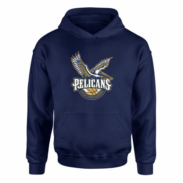 Pelicans Hoodie L - İndigo Mavisi