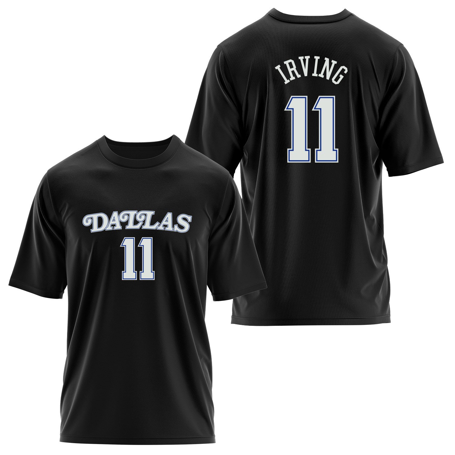 Kyrie Irving 11 Dallas Forma Oversize Tişört M - Siyah