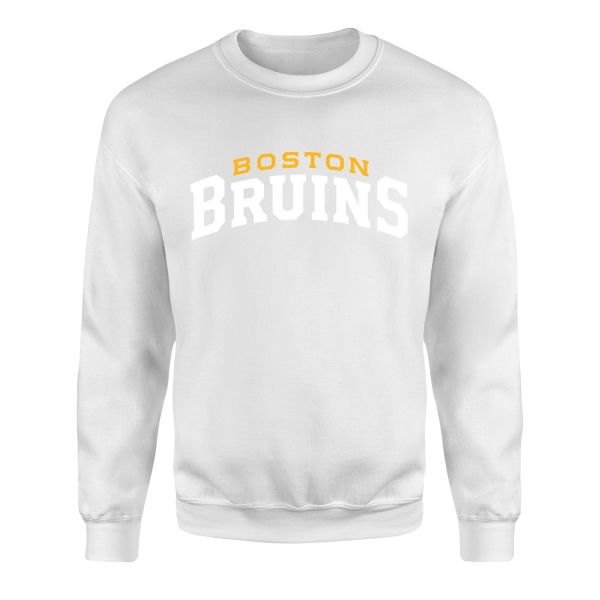 Boston Bruins W Sweatshirt XL - Beyaz