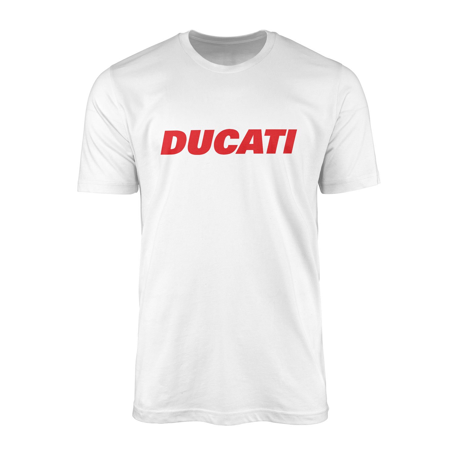 Ducati Red Tişört L - Beyaz