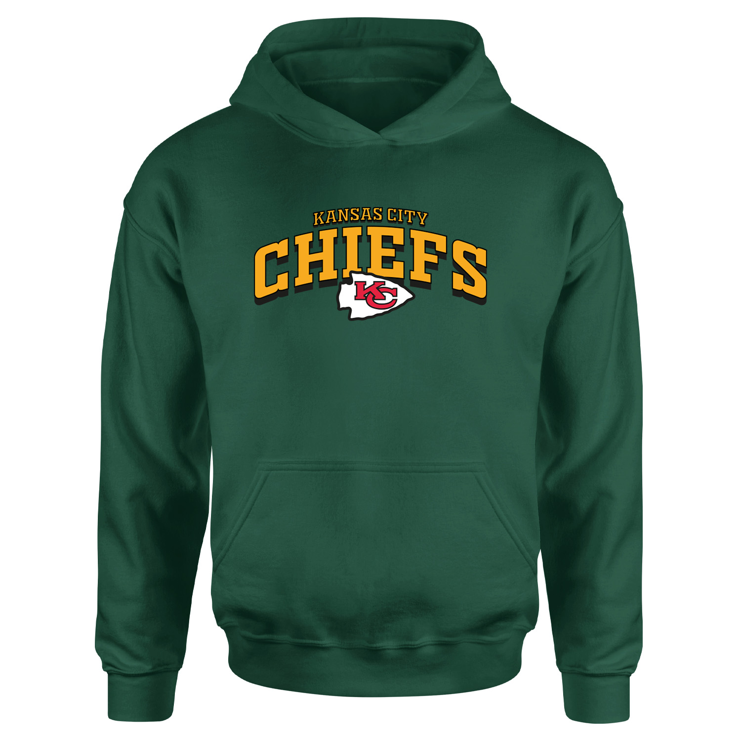 Kansas City Chiefs Arch Hoodie XXL - Nefti Yeşili