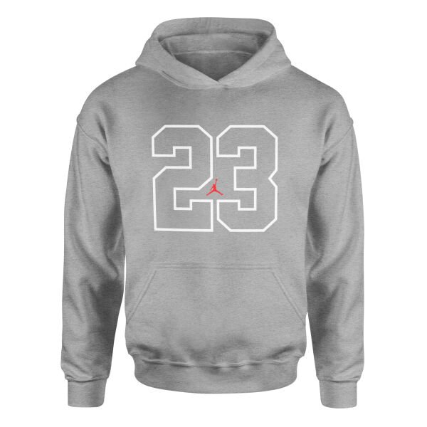 Air Jordan 23 Extract Hoodie M - Gri