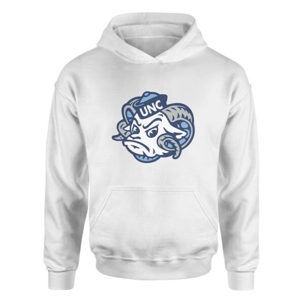 North Carolina Tar Heels Hoodie L - Beyaz
