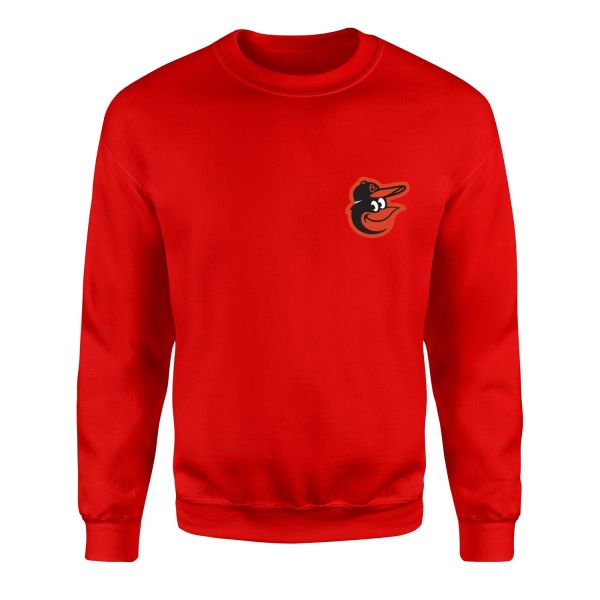 Baltimore Orioles Sweatshirt XL - Kırmızı