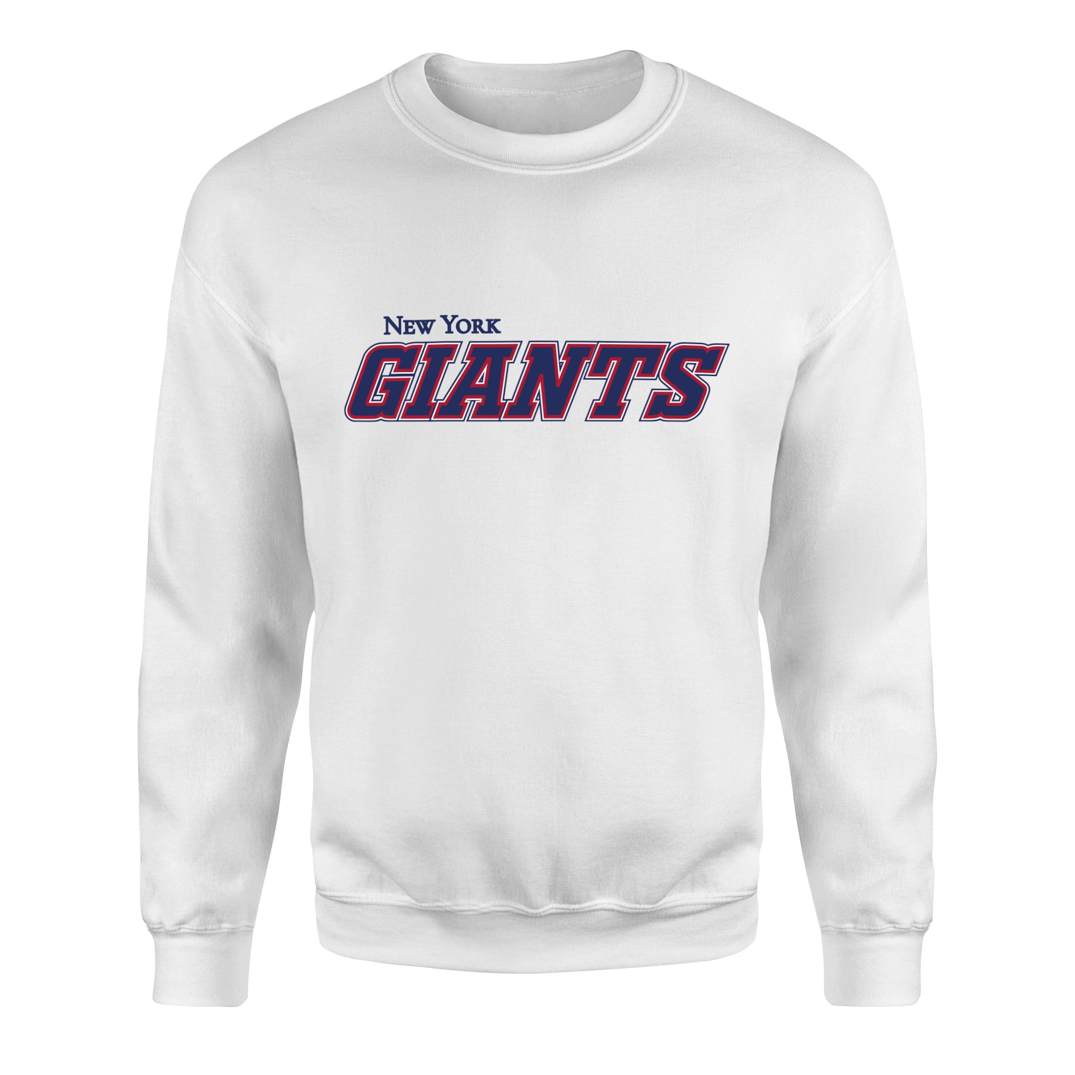 NEW YORK Giants Football Sweatshirt M - Beyaz
