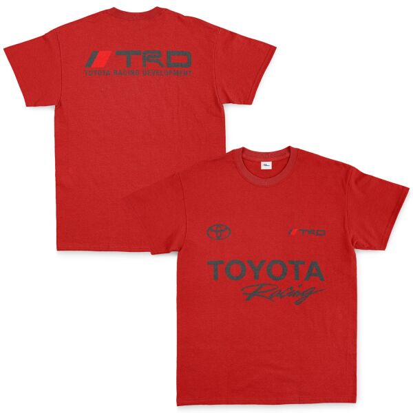TRD Toyota Tişört L - Kırmızı