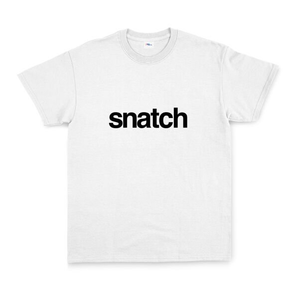 snatch. Tişört M - Beyaz
