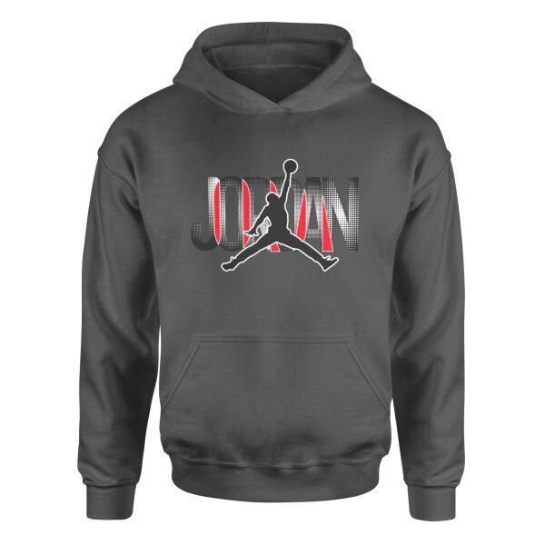 Air Jordan Half-Tone Hoodie S - Füme