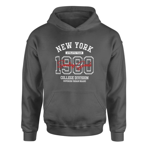 NY Athletic Team SG Hoodie M - Füme