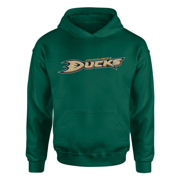 Anaheim Ducks Hoodie L - Nefti Yeşili