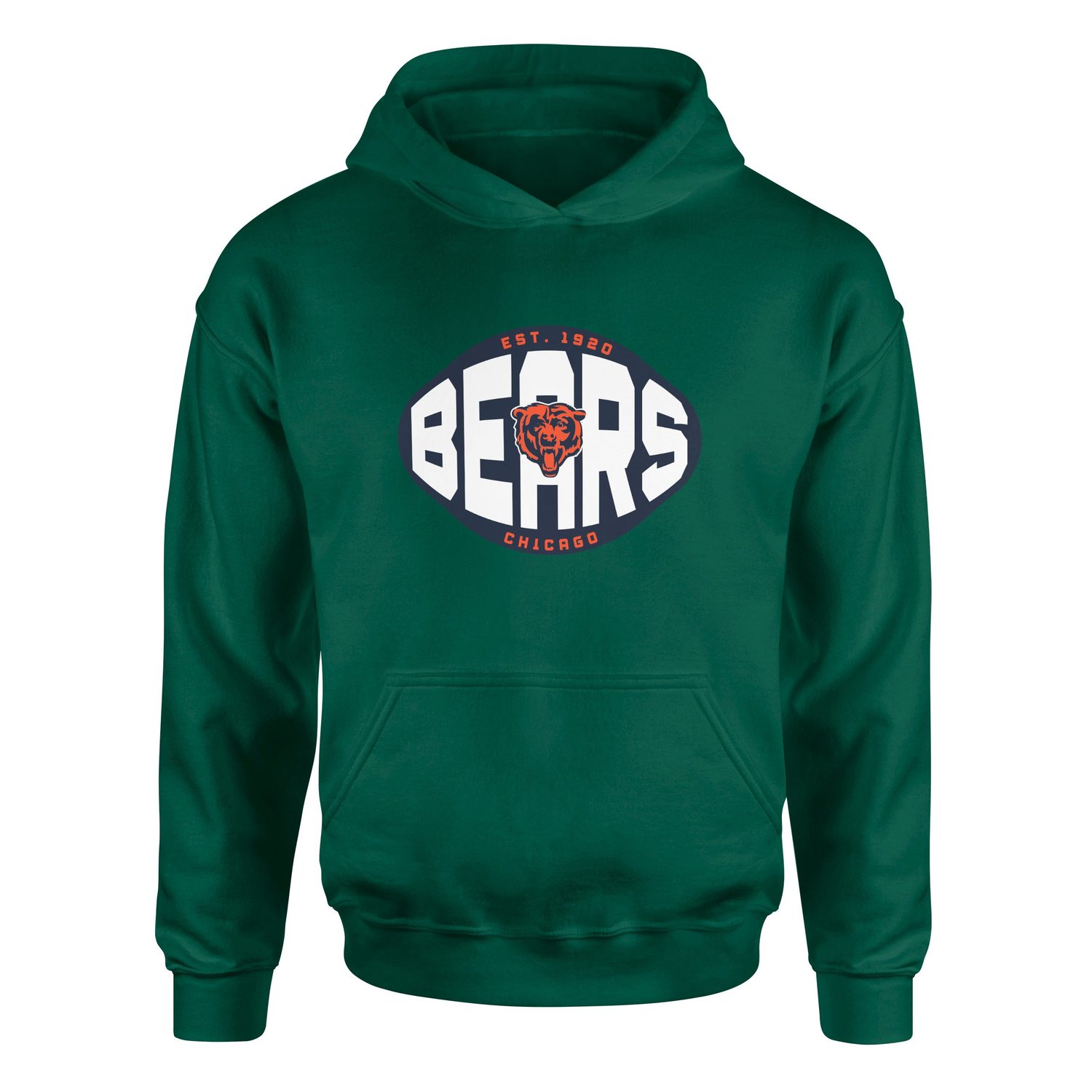 Chicago Bears Defence Hoodie XL - Nefti Yeşili
