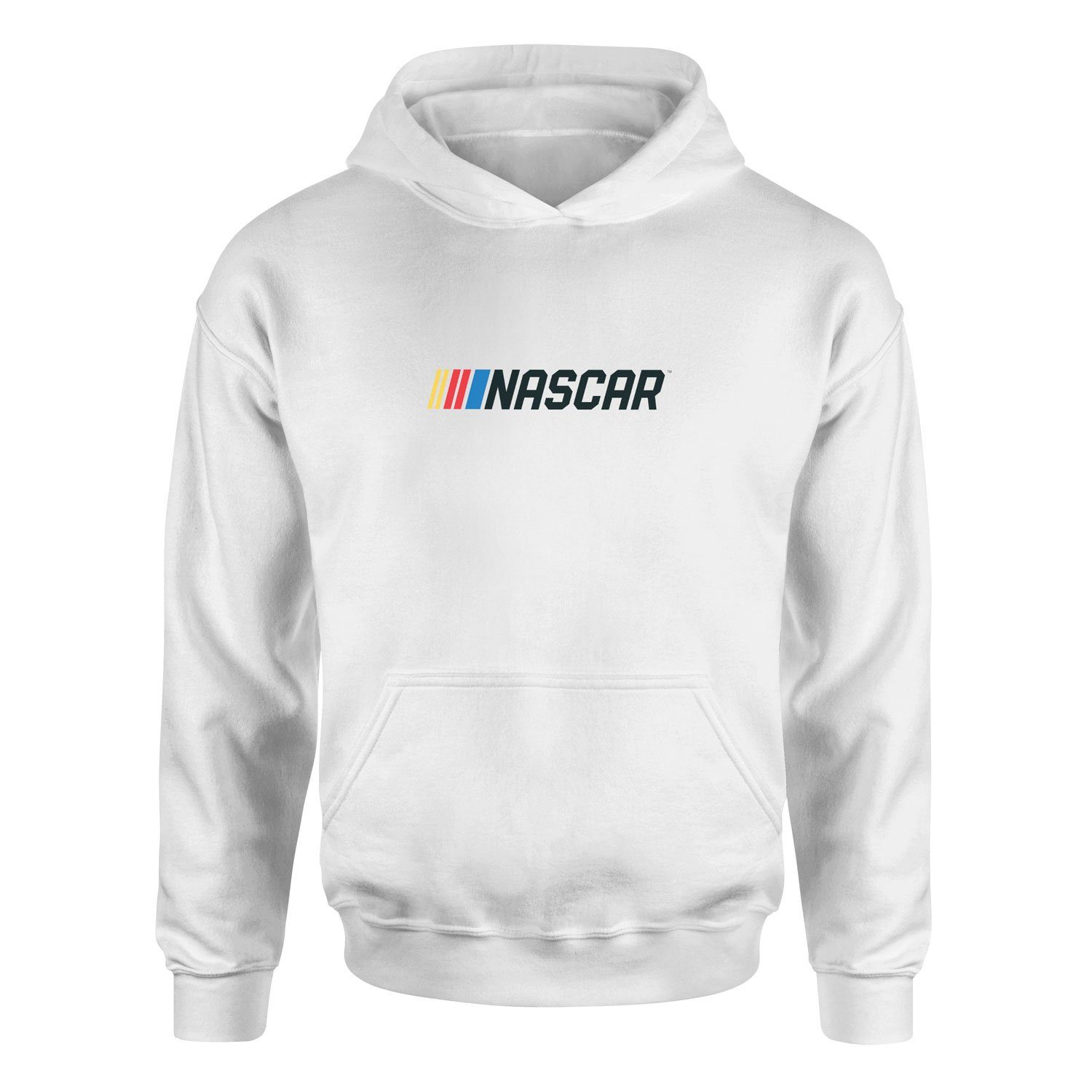 NASCAR Hoodie L - Beyaz