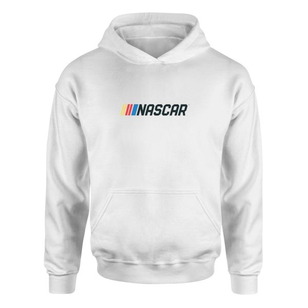 NASCAR Hoodie L - Beyaz