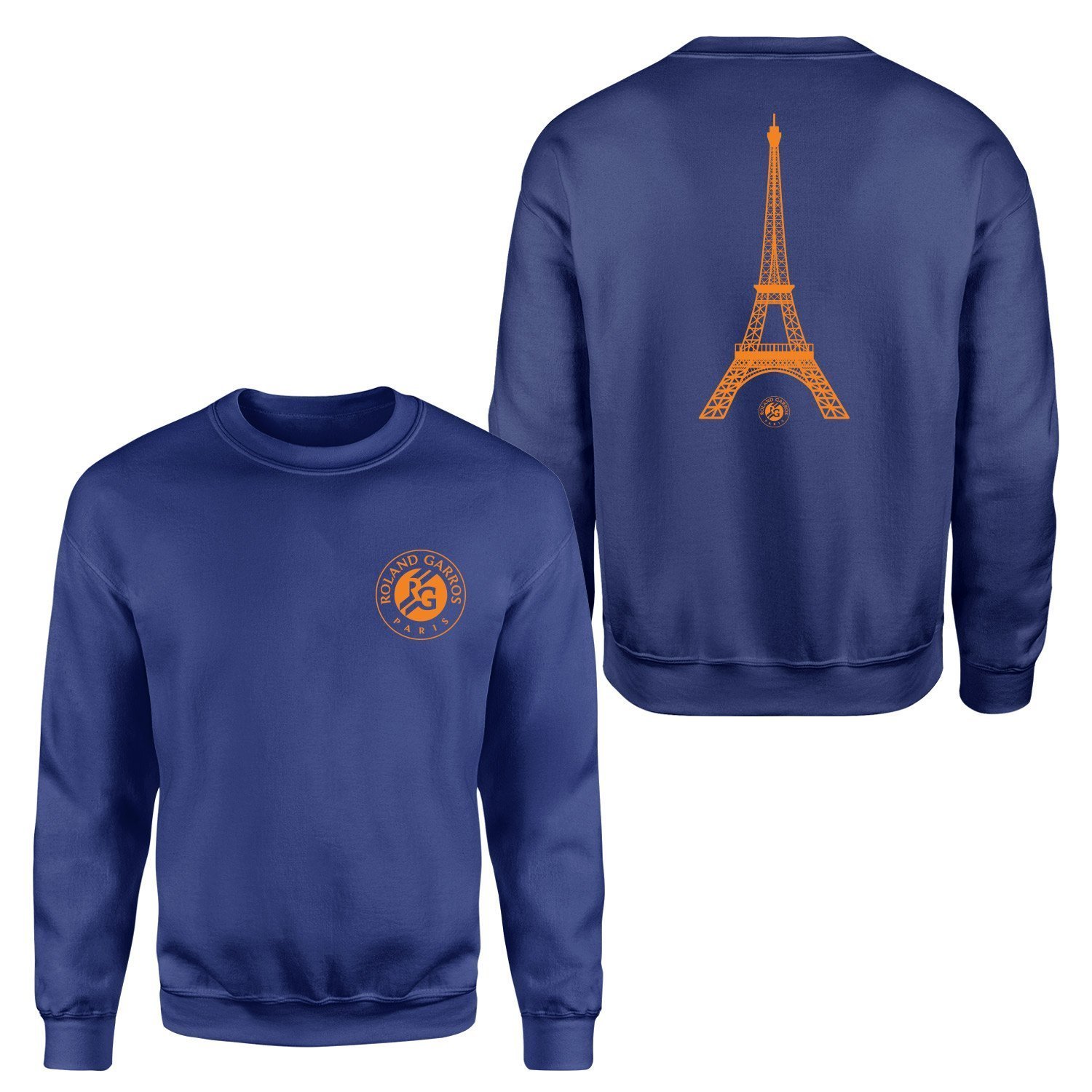 Roland Garros Paris Sweatshirt XXL - İndigo Mavisi | OUTLET