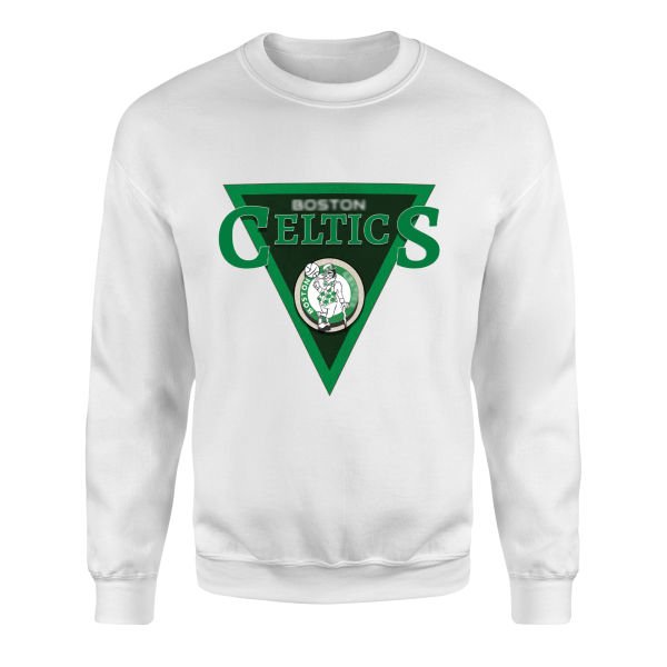 Boston V Sweatshirt XL - Beyaz