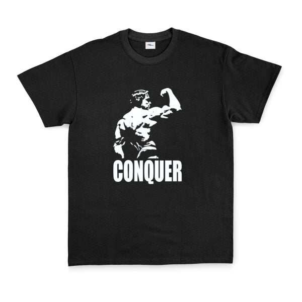 Arnold Conquer Tişört XL - Siyah | OUTLET