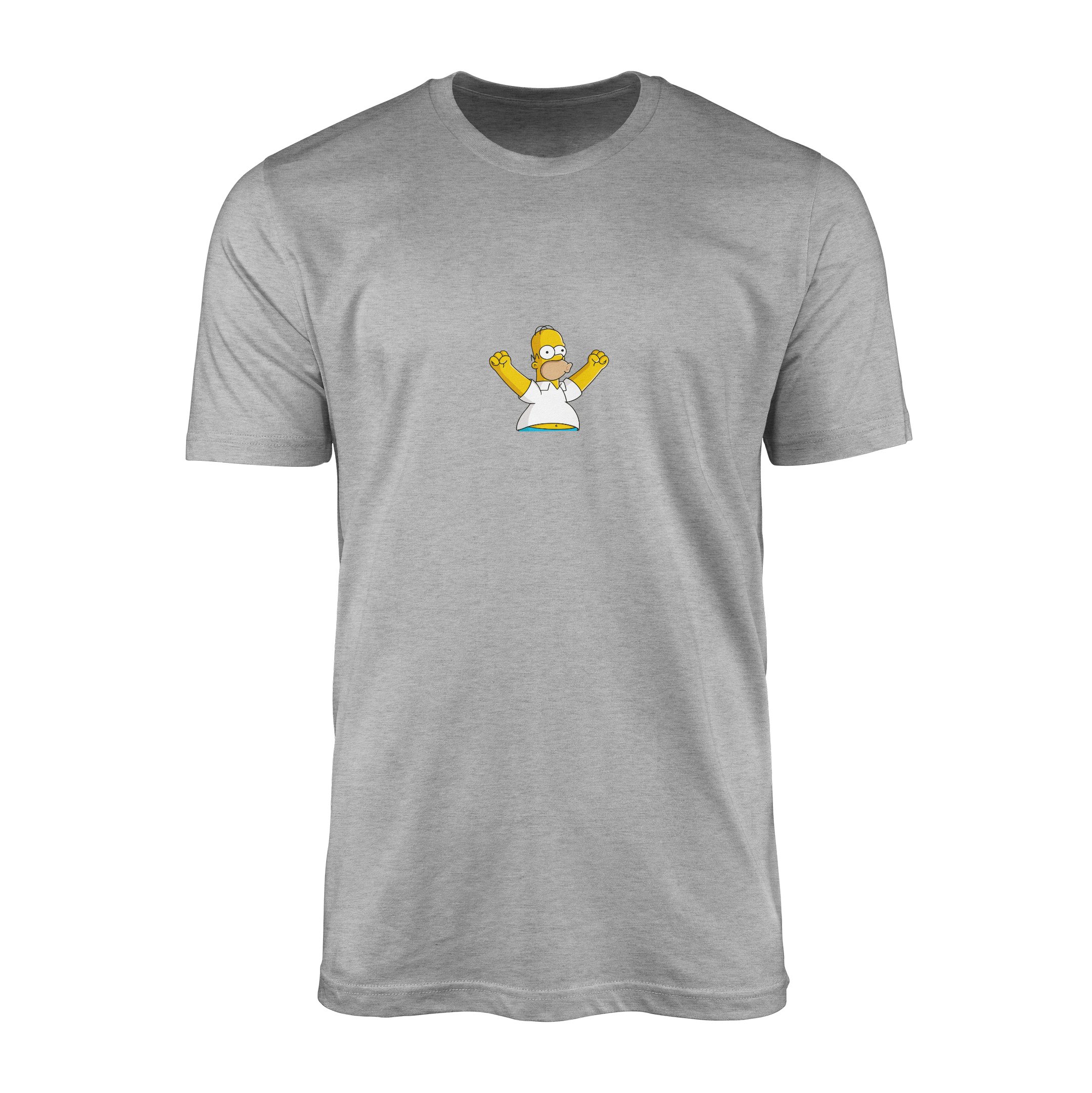 Homer Simpson, Proud Simpson | The Simpsons Tişört XL - Gri