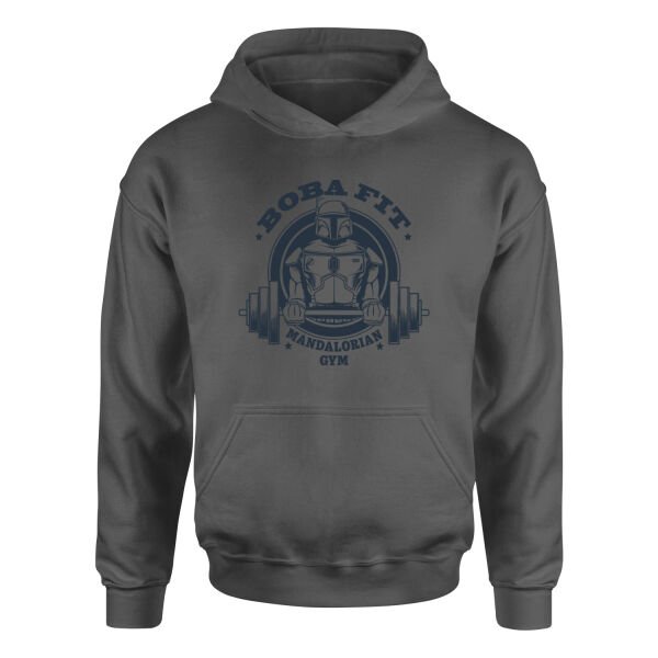 Boba Fit Hoodie S - Füme
