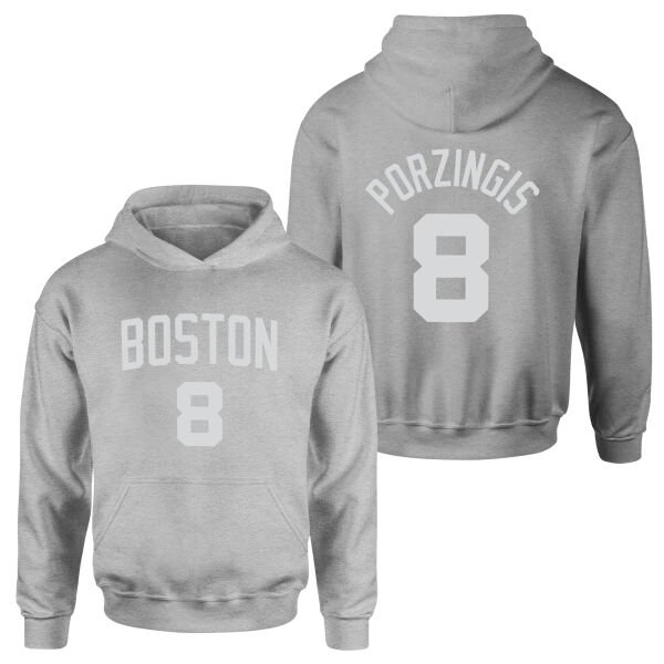 Kristaps Porzingis 24/25 Forma Hoodie S - Gri
