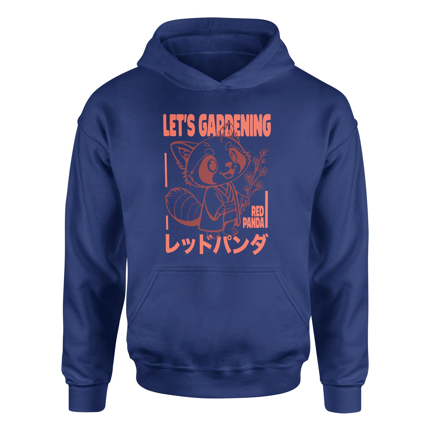 Red Panda Hoodie L - İndigo Mavisi