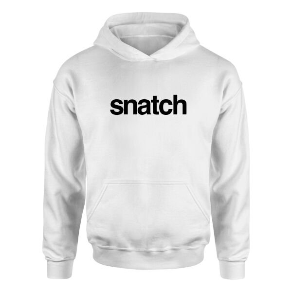 snatch. Hoodie S - Beyaz