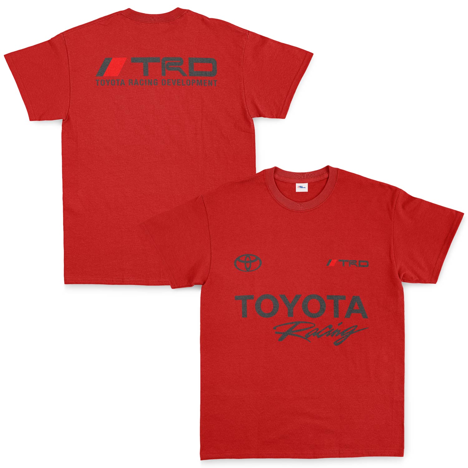 TRD Toyota Tişört XXL - Kırmızı