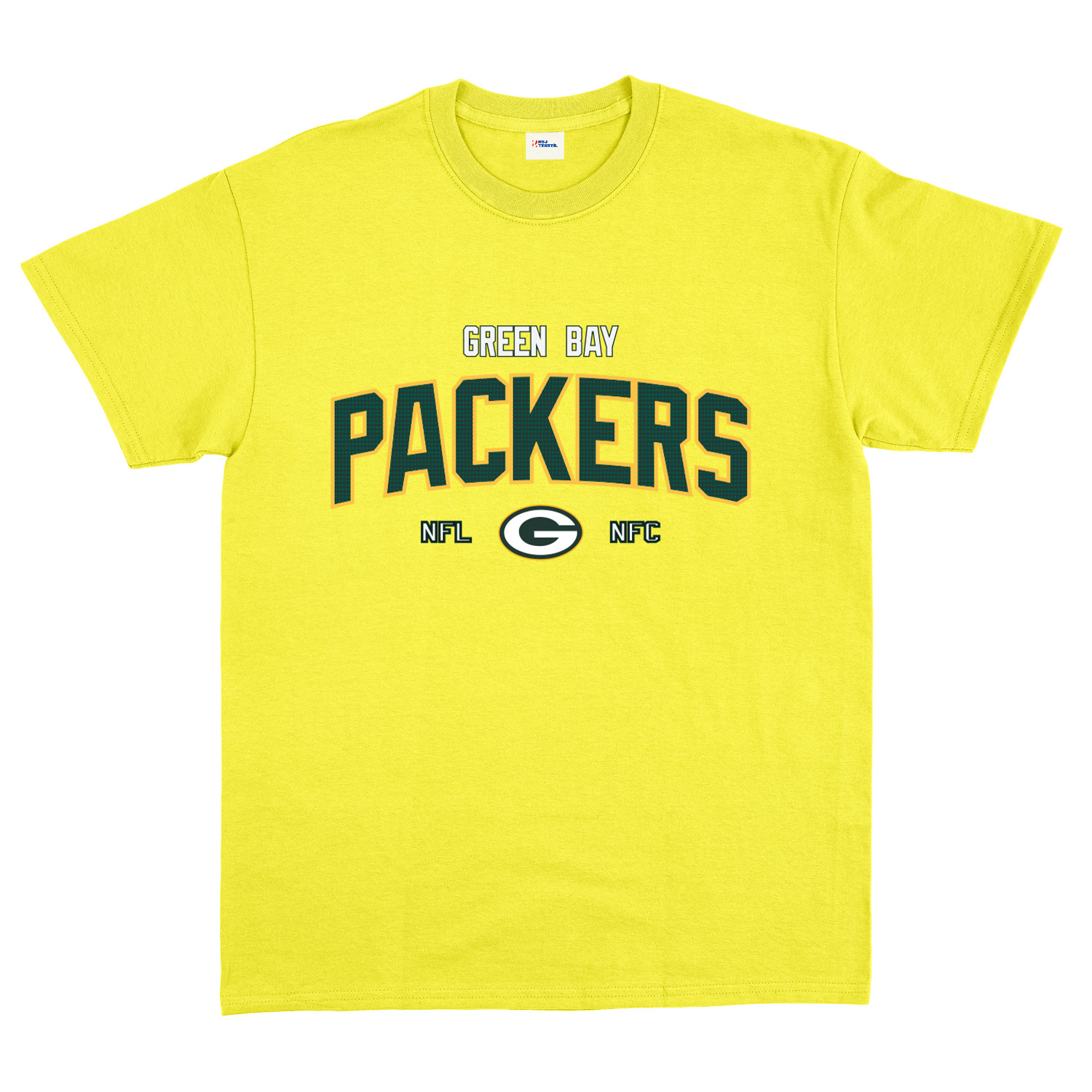 Green Bay Packers NFC Tişört S - Sarı
