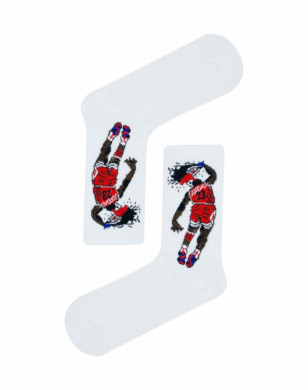 Jordan Beyaz Spor Çorap