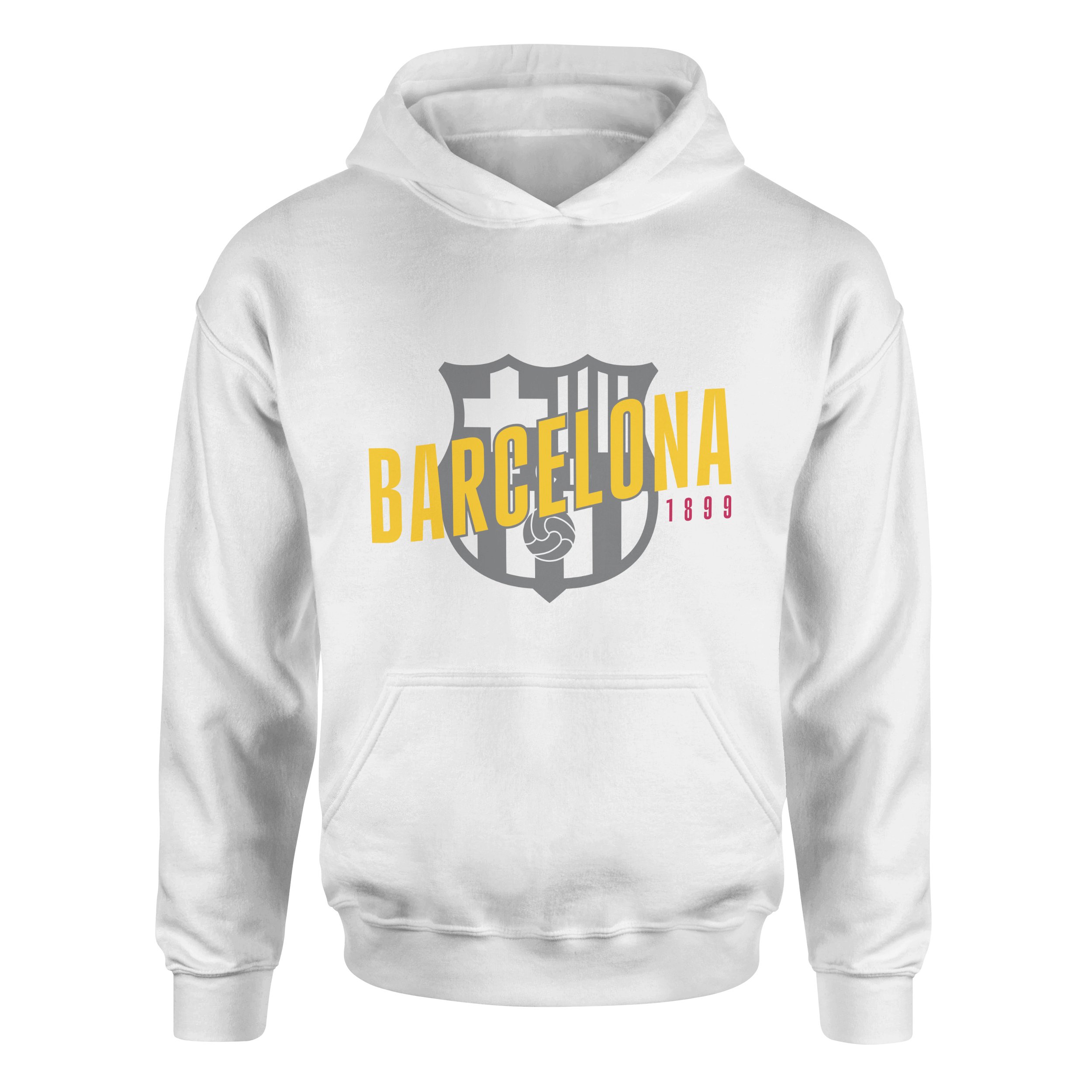FC Barcelona 1899 Hoodie S - Beyaz
