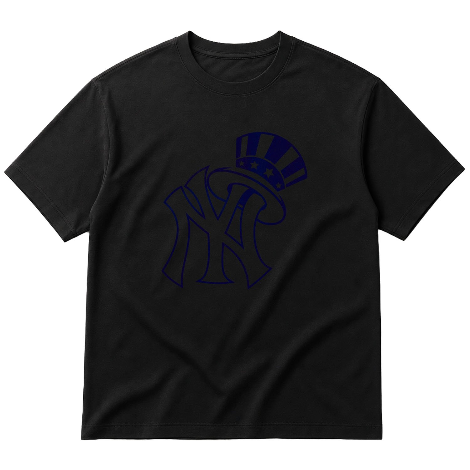 Yankees Classic Oversize Tişört S - Siyah