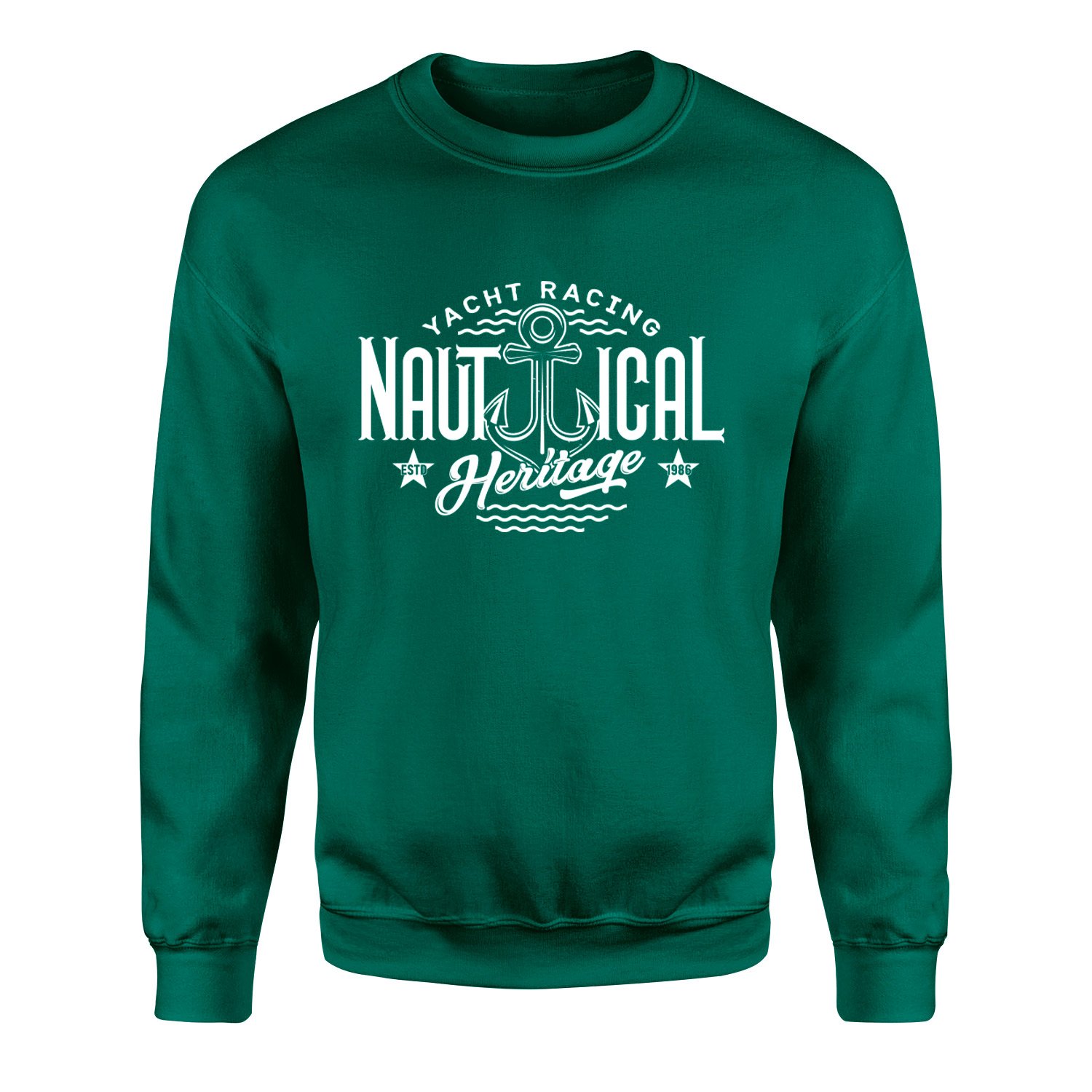 Nautical Heritage Sweatshirt XXL - Nefti Yeşili