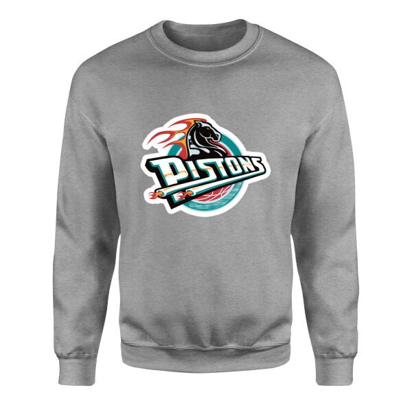 Detroit Retro Sweatshirt M - Gri