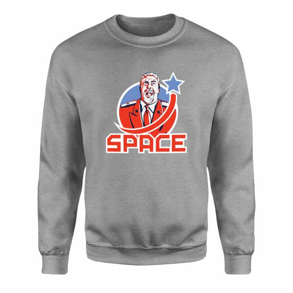 One Place That Hasn’t Been Corrupted By Capitalism | Red Alert Sweatshirt S - Gri