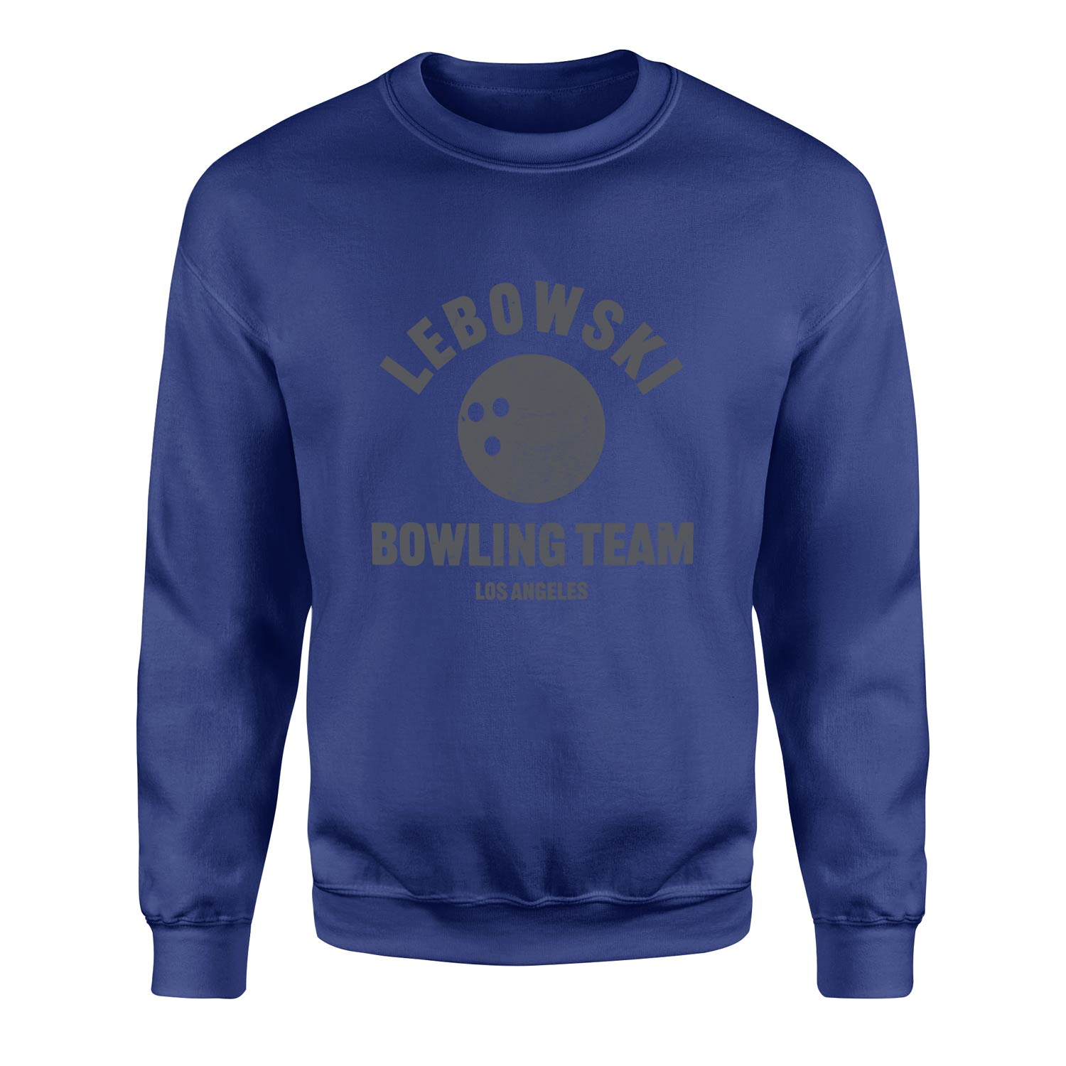 Lebowski Bowling Team Sweatshirt S - İndigo Mavisi
