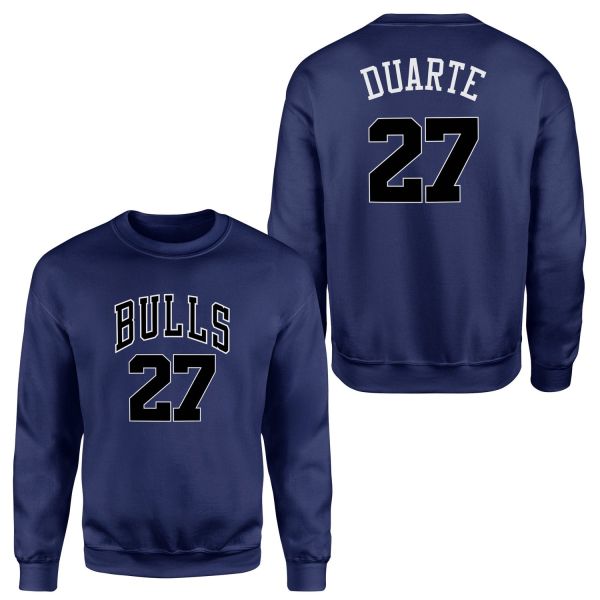 Chris Duarte Forma Sweatshirt S - İndigo Mavisi
