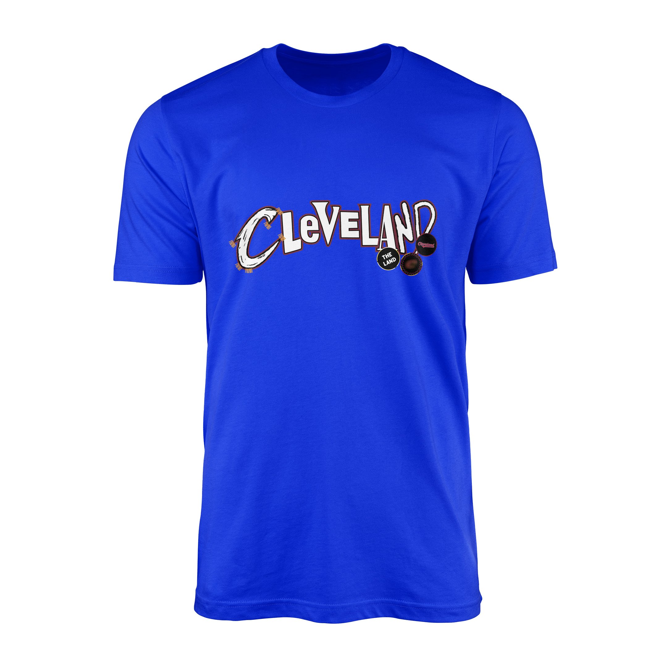 Cleveland The Land Tişört L - Mavi