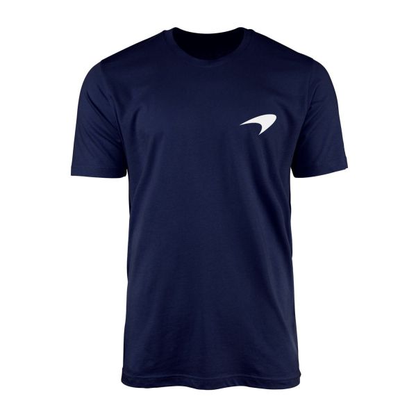 McLaren Racing White Tişört M - İndigo Mavisi