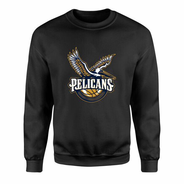 Pelicans Sweatshirt XL - Siyah