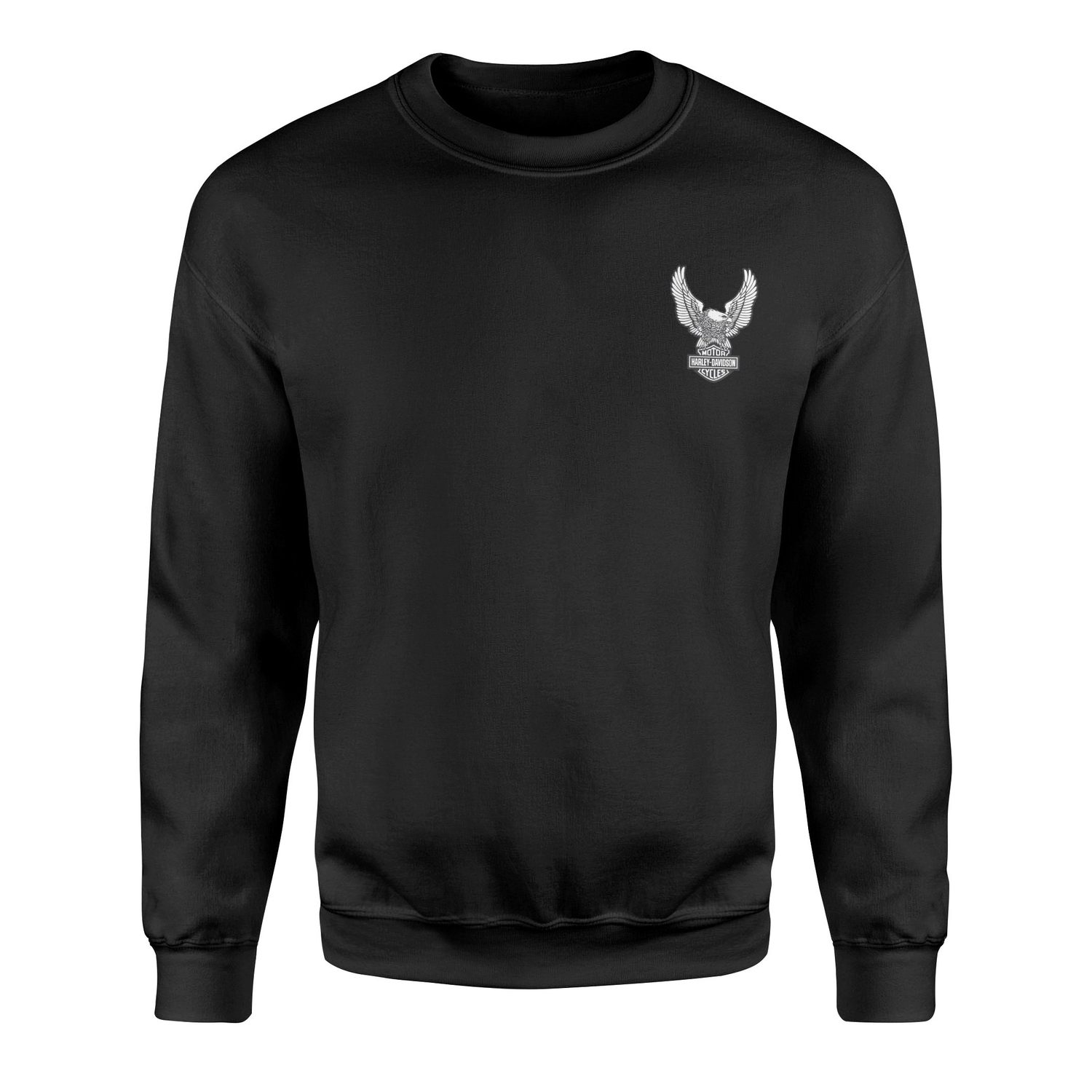 Harley Eagle Sweatshirt S - Siyah