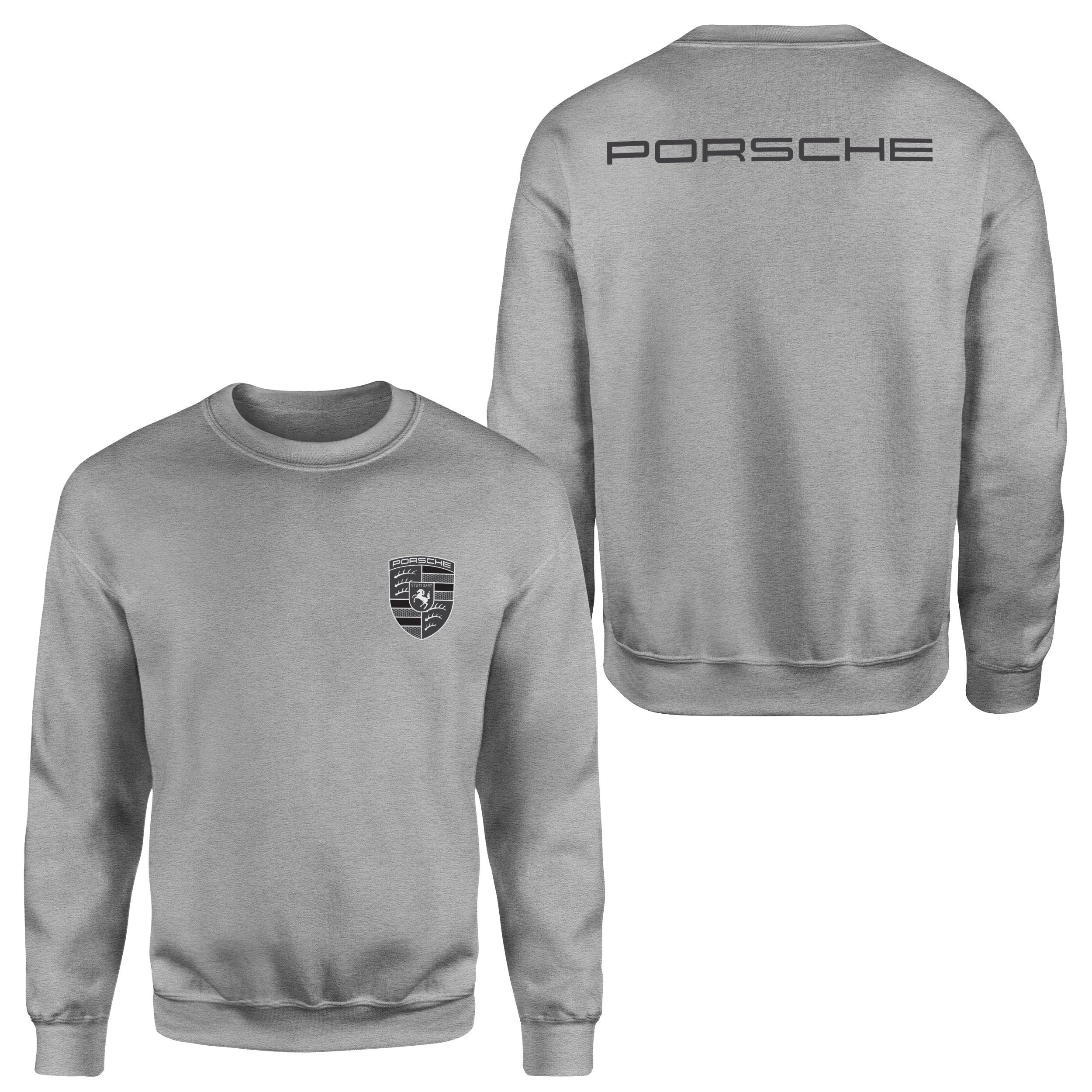 Porsche Muted Black Sweatshirt L - Gri | OUTLET