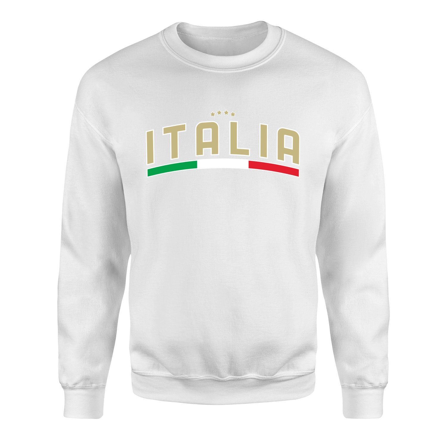 Italia Tricolore Sweatshirt L - Beyaz