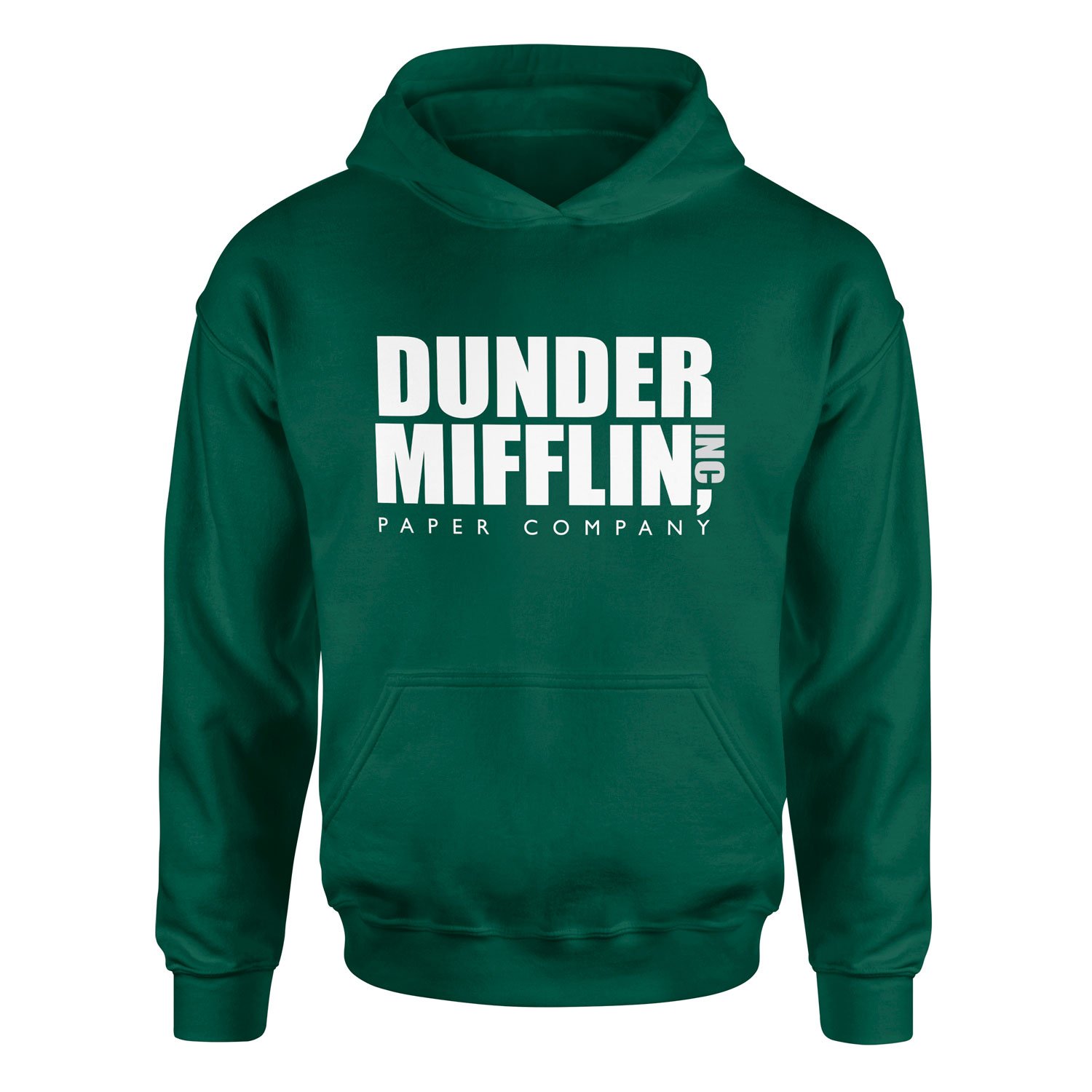 Dunder Mifflin Paper Company, Inc. Hoodie XXL - Nefti Yeşili
