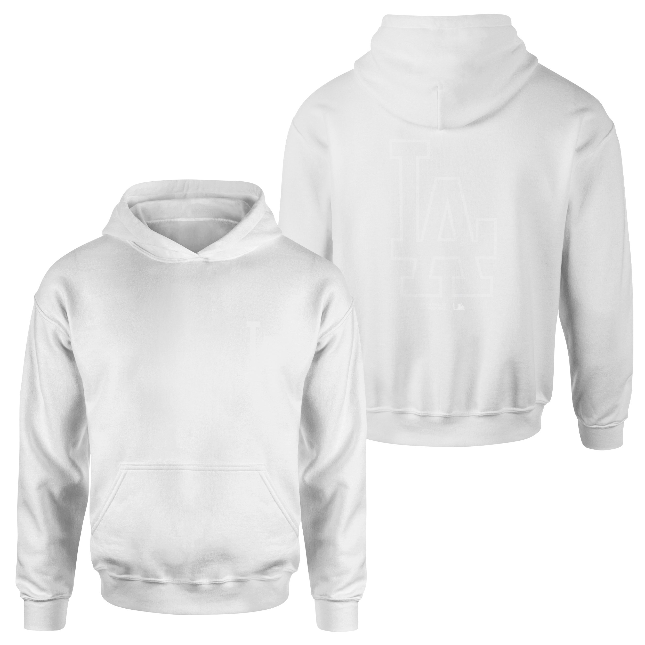 Los Angeles Dodgers MLB Edition Hoodie M - Beyaz